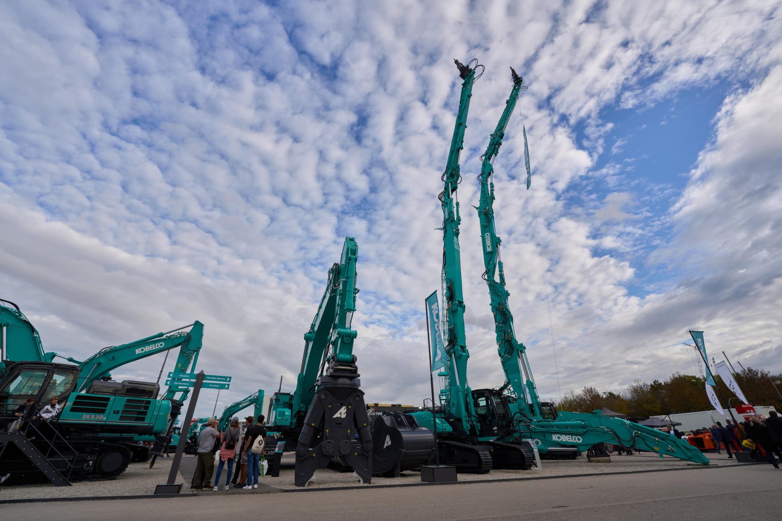 Success at BAUMA for Kobelco Construction Machinery Europe B.V